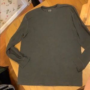 Men’s Long Sleeve Thermal Casual Shirt